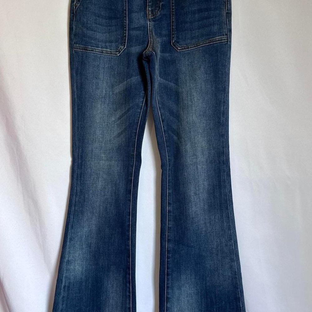 Joie NWT low rise Women Junior Jeans Woven detail waist Size 0 Style Nullia - Picture 2 of 8